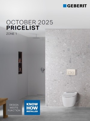 Geberit Pricebook Spring 2025 (Zone 1) Geberit Pricebook Spring 2025 (Zone 1)