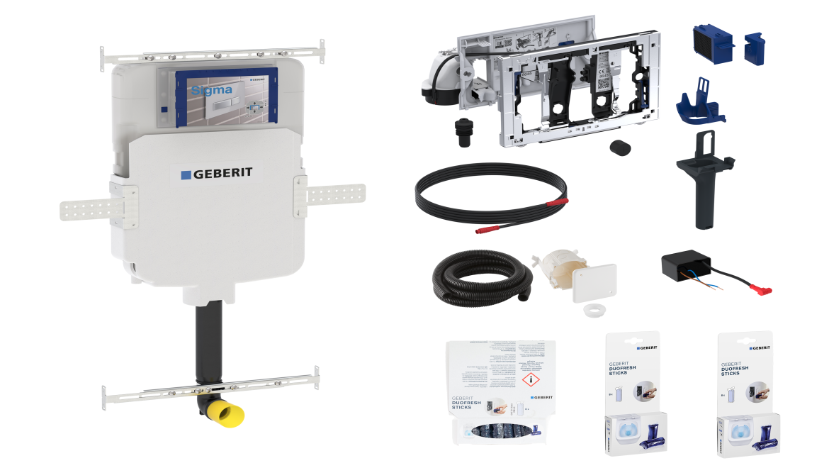 Sigma8 Cistern for Back to Wall with DuoFresh