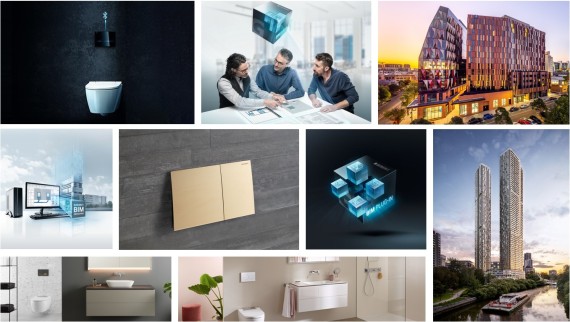 Picture collage (© Geberit) Picture collage (© Geberit)