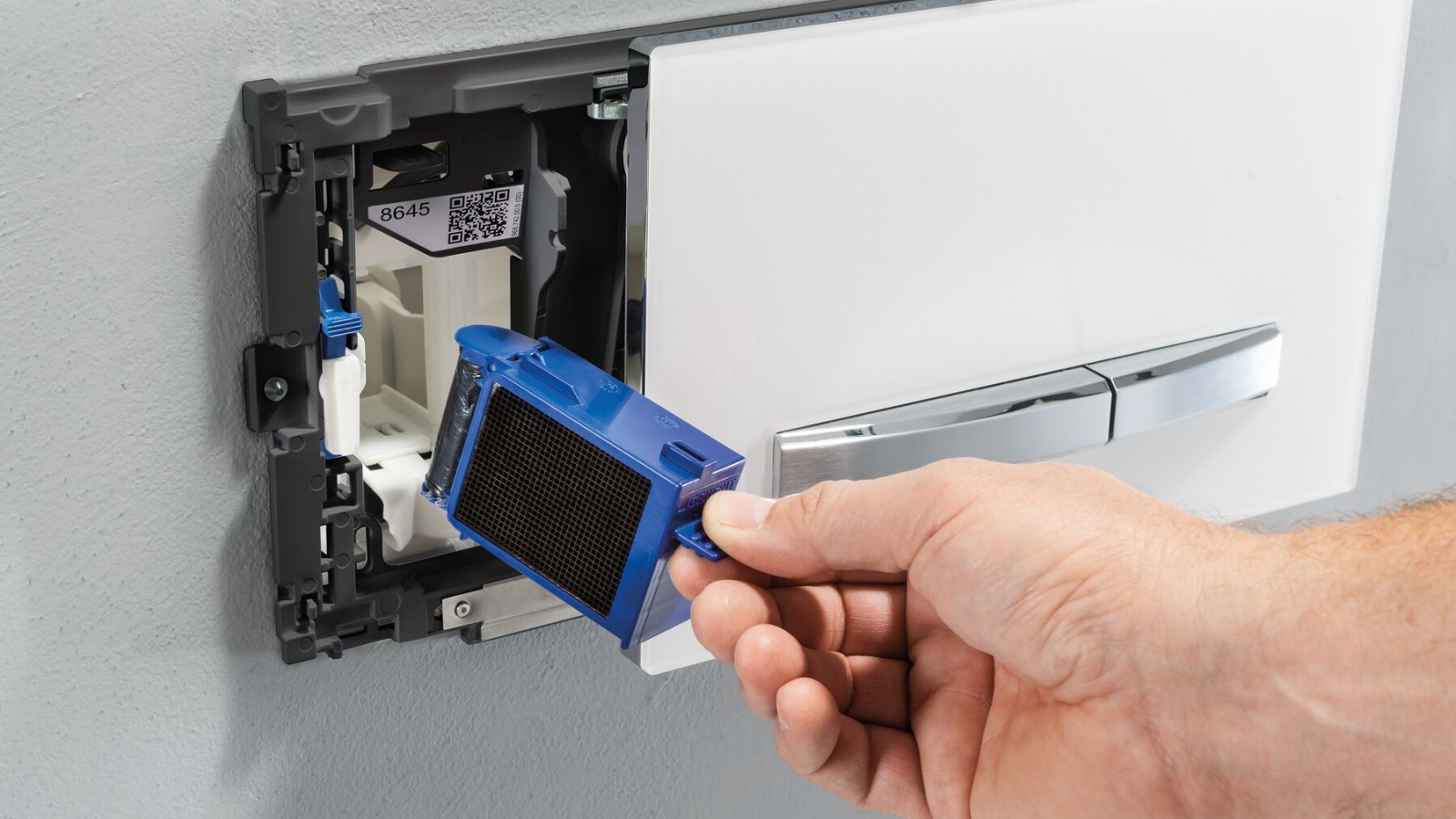 Geberit Sigma50 with Geberit DuoFresh Geberit Sigma50 with Geberit DuoFresh