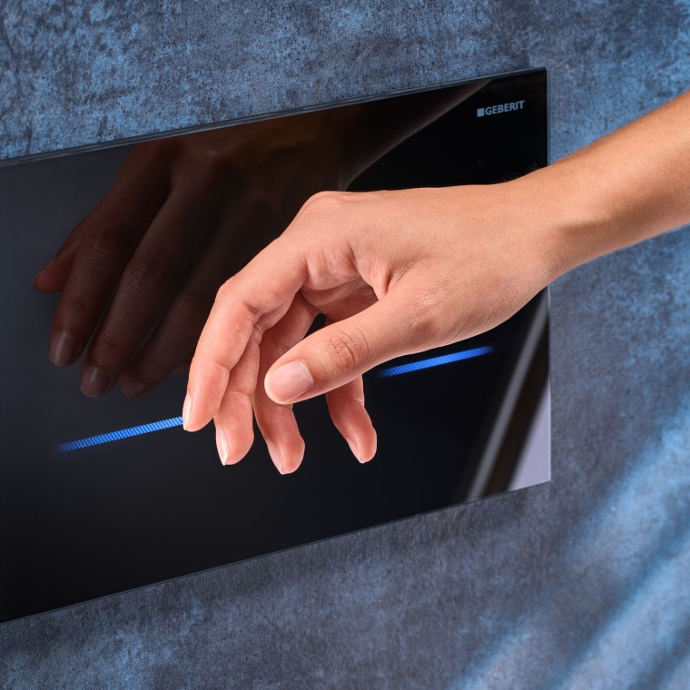 Geberit Sigma80 with non-contact actuation