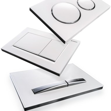 Extensive range of flush plates from Geberit Extensive range of flush plates from Geberit
