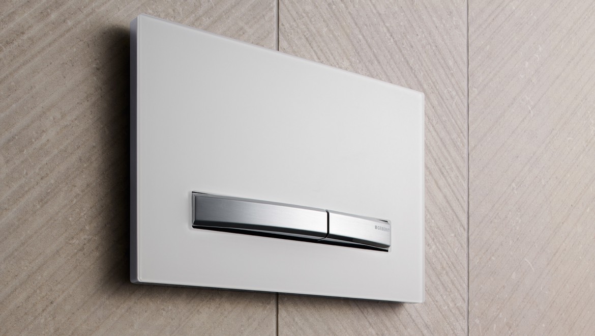 Geberit Sigma50 with duofresh Geberit Sigma50 with duofresh