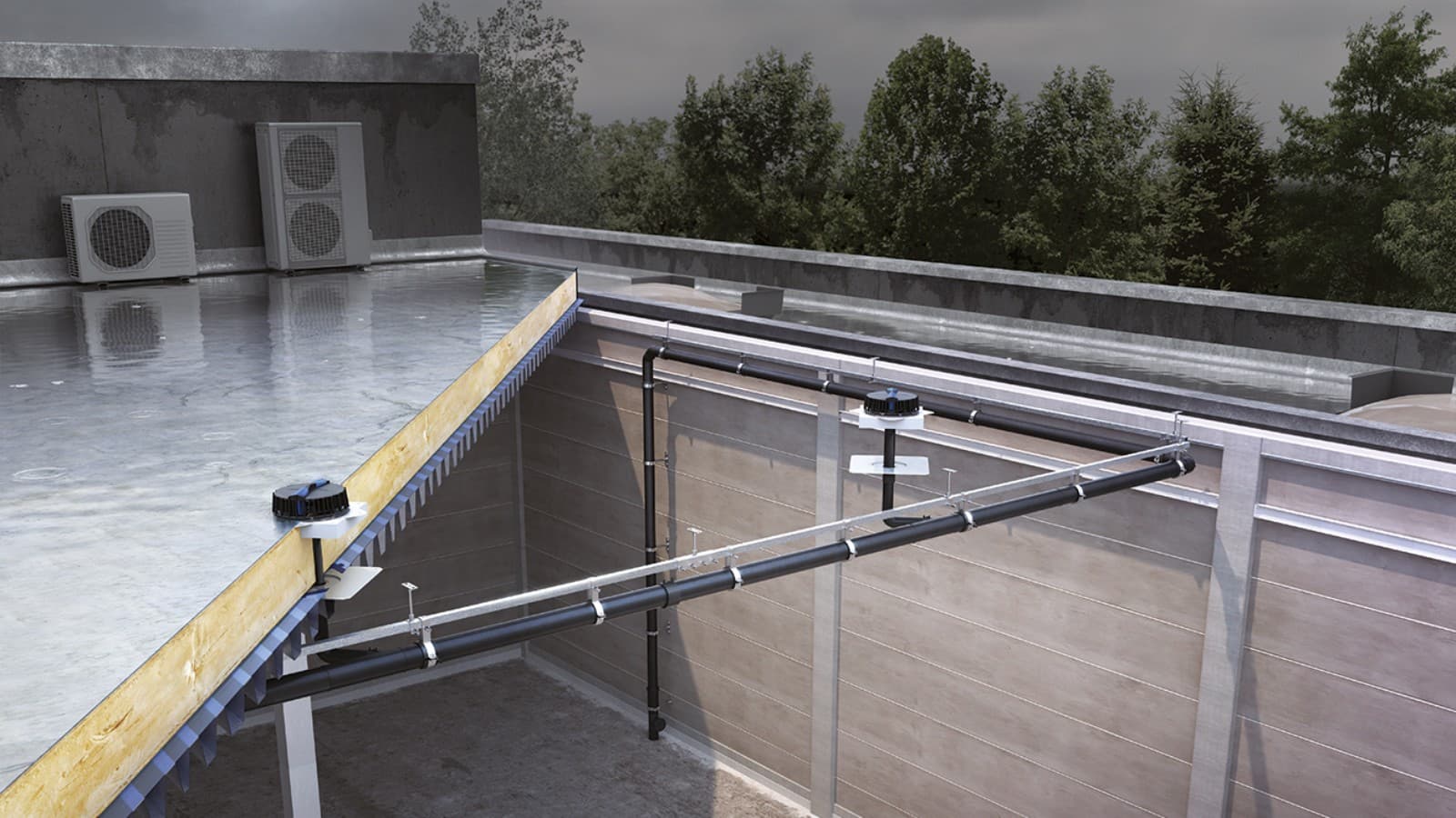 Geberit Pluvia Fastening System Geberit Pluvia Fastening System